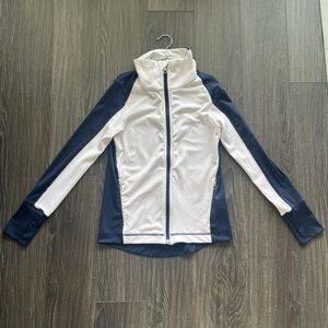 Ralph Lauren RLX Navy / White Women’s Stretch Full Zip Sports Jacket - XS